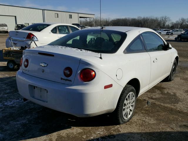 1G1AT18H597187356 - 2009 CHEVROLET COBALT LT WHITE photo 4