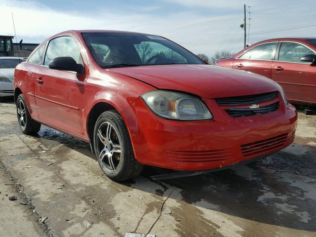 1G1AT18H497205958 - 2009 CHEVROLET COBALT LT RED photo 1