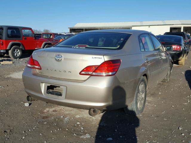 4T1BK36B16U154565 - 2006 TOYOTA AVALON XL TAN photo 4