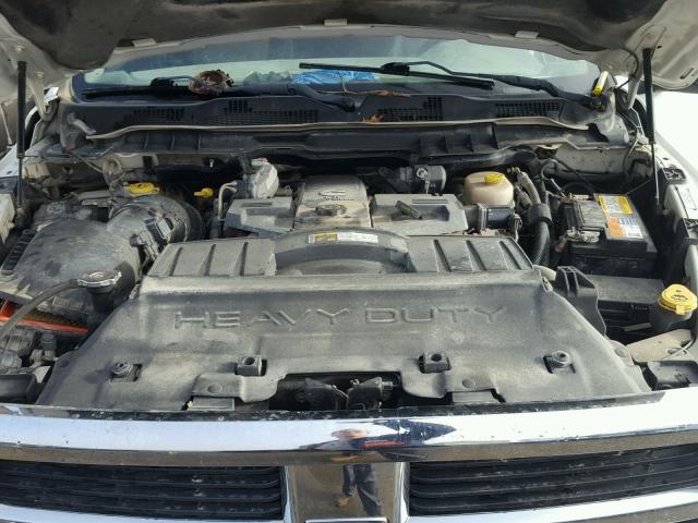 3C6UD5HL7CG315791 - 2012 DODGE RAM 2500 S WHITE photo 7
