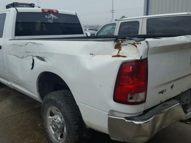 3C6UD5HL7CG315791 - 2012 DODGE RAM 2500 S WHITE photo 9