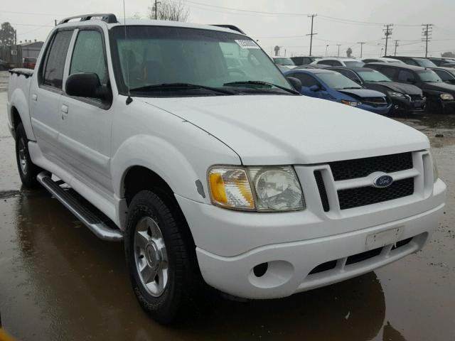 1FMDU67K65UA53376 - 2005 FORD EXPLORER S WHITE photo 1