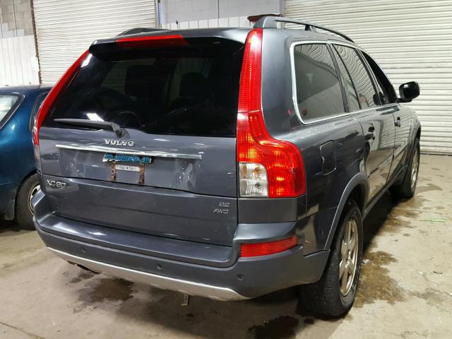 YV4CZ982371396780 - 2007 VOLVO XC90 3.2 GRAY photo 4