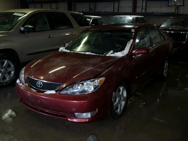 4T1BE32K96U114571 - 2006 TOYOTA CAMRY LE MAROON photo 2