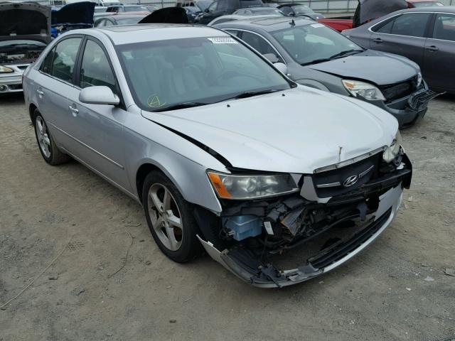 5NPEU46F68H301108 - 2008 HYUNDAI SONATA SE SILVER photo 1