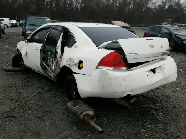 2G1WS57M491241063 - 2009 CHEVROLET IMPALA POL WHITE photo 3