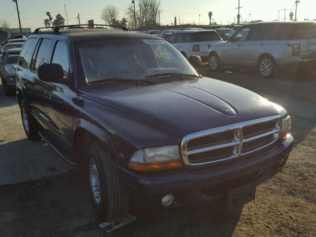 1B4HR28Z2XF616732 - 1999 DODGE DURANGO BLUE photo 1