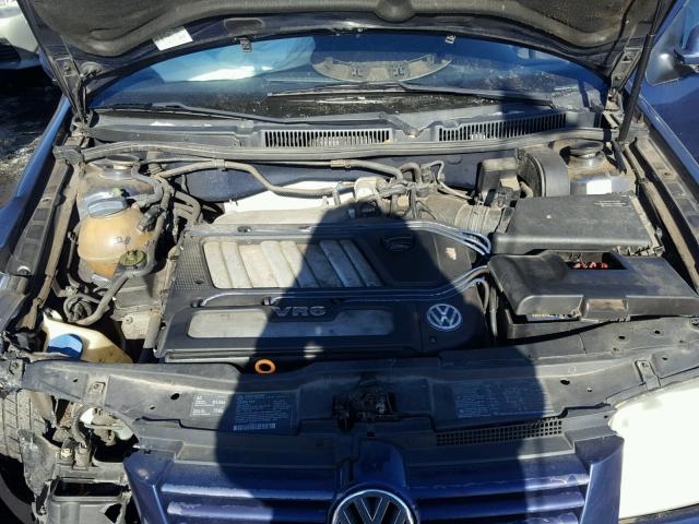 3VWSE29M6YM127983 - 2000 VOLKSWAGEN JETTA GLS BLUE photo 7