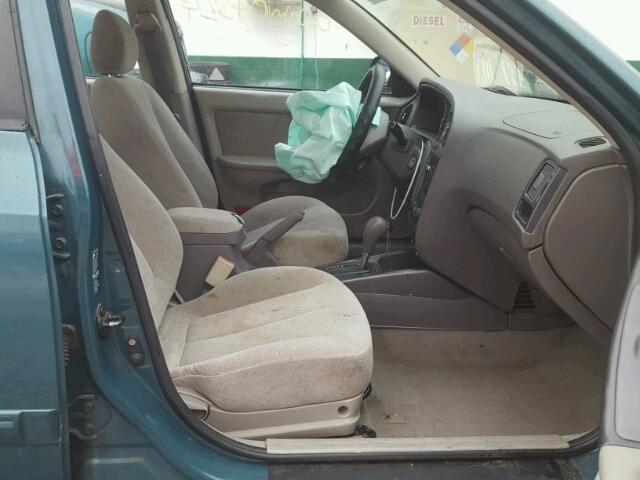 KMHDN46D36U278828 - 2006 HYUNDAI ELANTRA GL GREEN photo 5