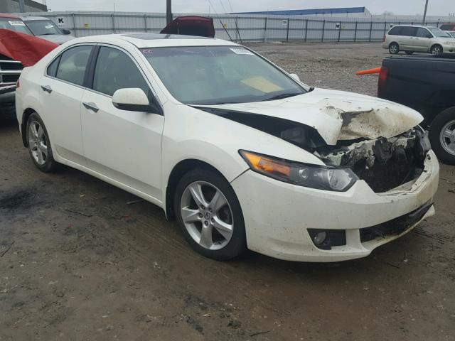 JH4CU2F68AC024960 - 2010 ACURA TSX WHITE photo 1