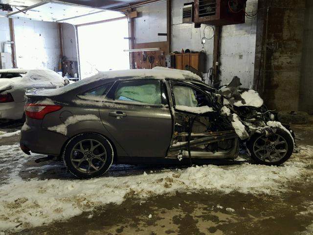 1FADP3F2XEL340419 - 2014 FORD FOCUS SE GRAY photo 9