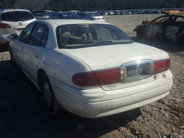 1G4HP52K944171558 - 2004 BUICK LESABRE CU WHITE photo 3