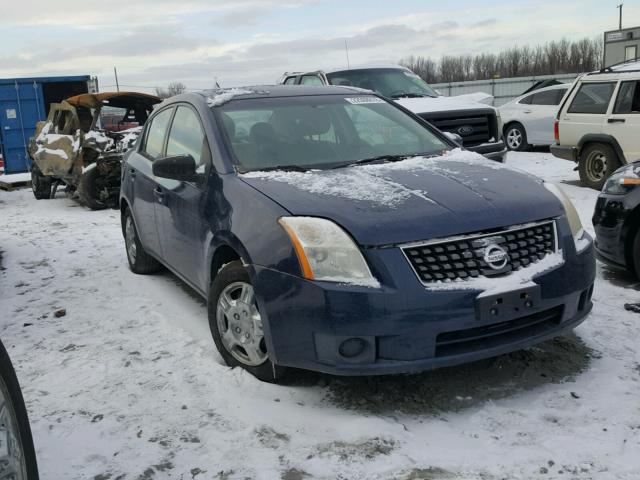 3N1AB61E47L708568 - 2007 NISSAN SENTRA BLACK photo 1