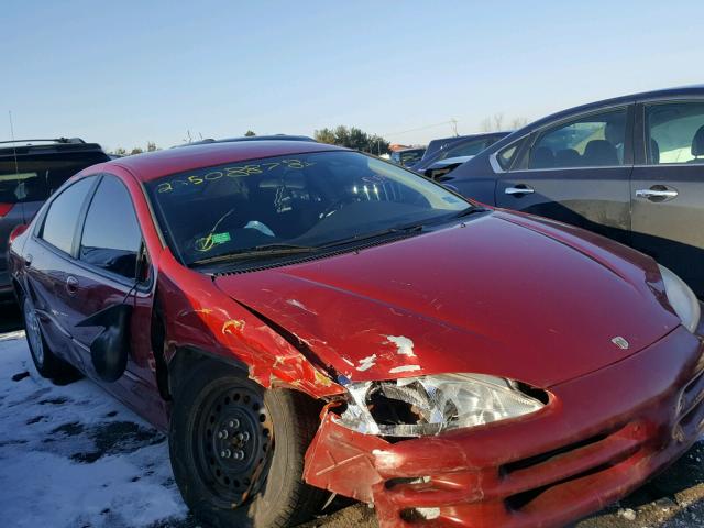 2B3HD46R53H545486 - 2003 DODGE INTREPID S RED photo 1