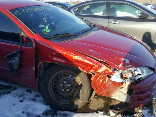 2B3HD46R53H545486 - 2003 DODGE INTREPID S RED photo 9