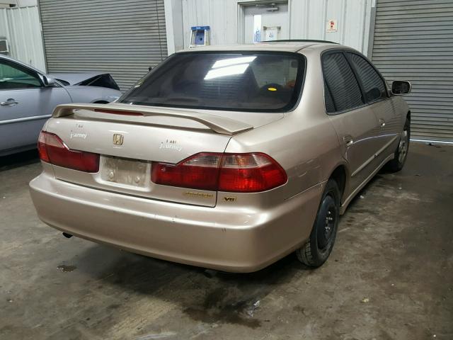 1HGCG1654YA029171 - 2000 HONDA ACCORD EX GOLD photo 4