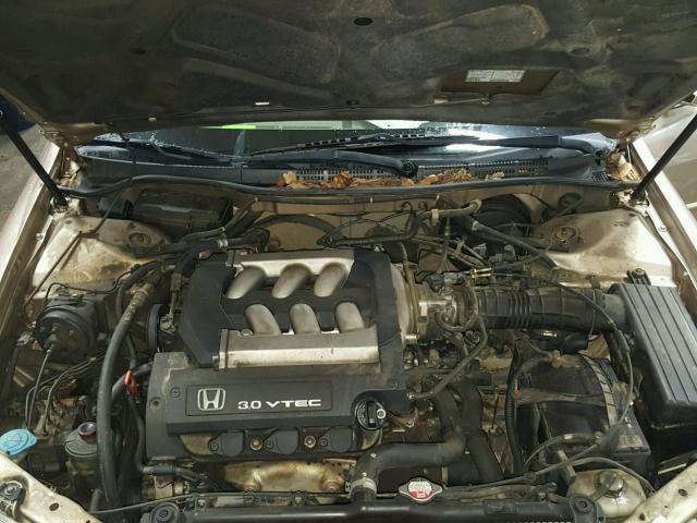 1HGCG1654YA029171 - 2000 HONDA ACCORD EX GOLD photo 7