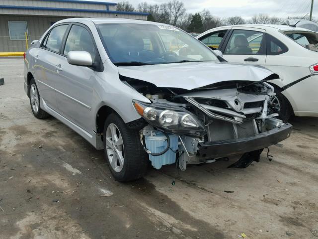 2T1BU4EE2CC914270 - 2012 TOYOTA COROLLA BA SILVER photo 1