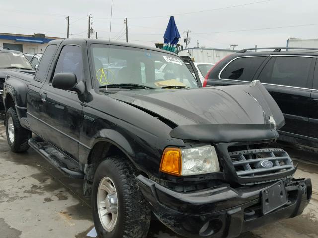 1FTYR14E31PB75968 - 2001 FORD RANGER SUP BLACK photo 1