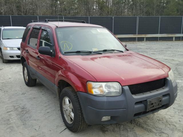 1FMYU031X3KB85769 - 2003 FORD ESCAPE XLT RED photo 1