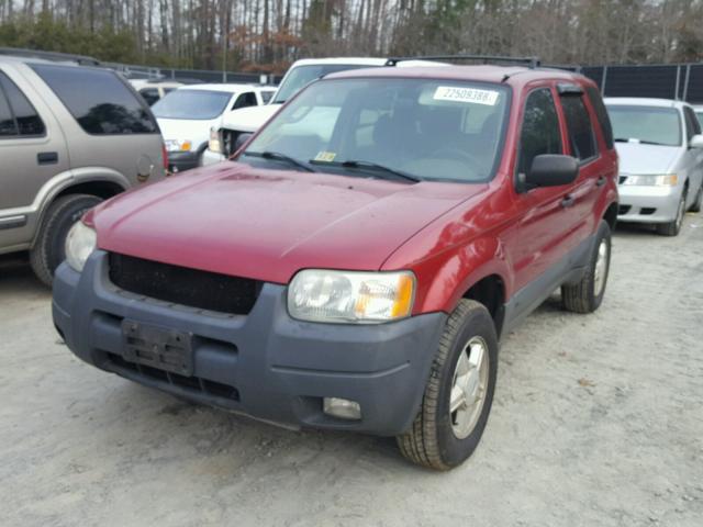 1FMYU031X3KB85769 - 2003 FORD ESCAPE XLT RED photo 2