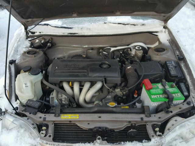 2T1BR12E6YC352997 - 2000 TOYOTA COROLLA VE TAN photo 7