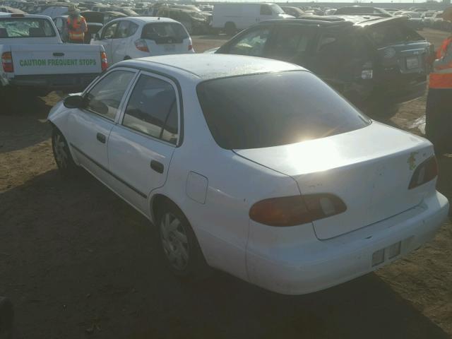 1NXBR12E5YZ339737 - 2000 TOYOTA COROLLA VE WHITE photo 3