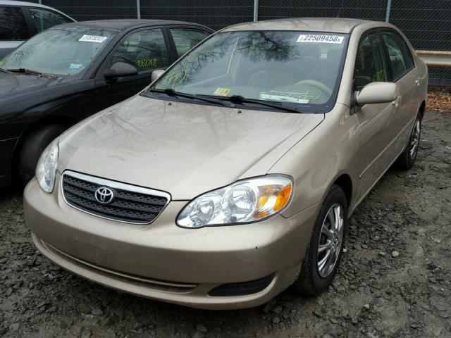 1NXBR32E56Z728015 - 2006 TOYOTA COROLLA CE TAN photo 2