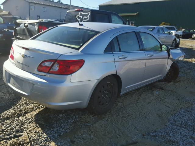 1C3LC46K08N122249 - 2008 CHRYSLER SEBRING LX BLUE photo 4