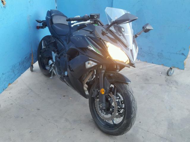 JKAEXEJ10HDA00720 - 2017 KAWASAKI EX650 J შავი ფოტო 1