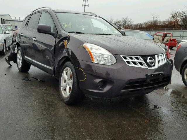 JN8AS5MV6BW297605 - 2011 NISSAN ROGUE S MAROON photo 1