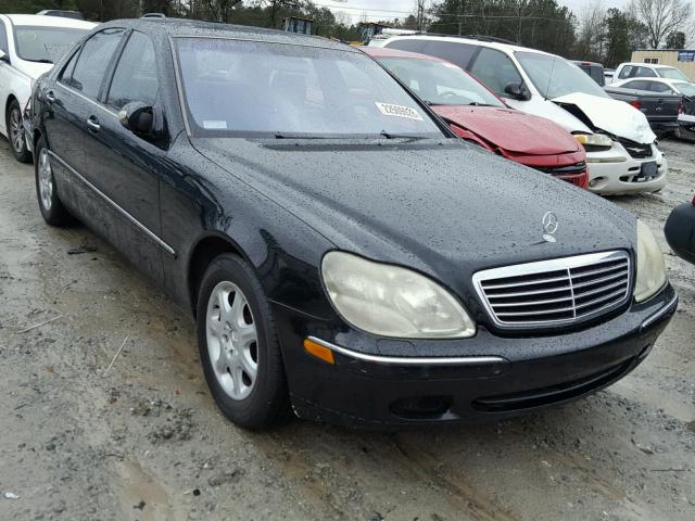 WDBNG75J81A137161 - 2001 MERCEDES-BENZ S 500 BLACK photo 1