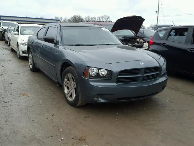 2B3KA43R46H379257 - 2006 DODGE CHARGER SE GREEN photo 1