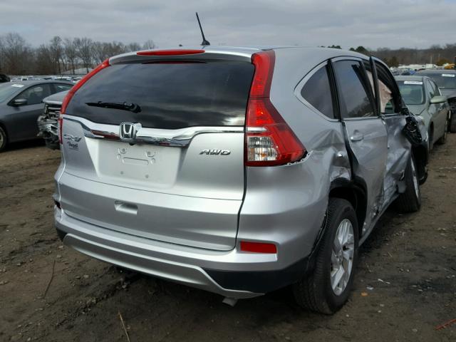 2HKRM4H51GH660208 - 2016 HONDA CR-V EX SILVER photo 4