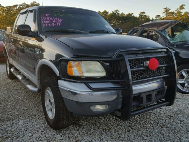 1FTRW08LX2KB27205 - 2002 FORD F150 SUPER BLACK photo 1