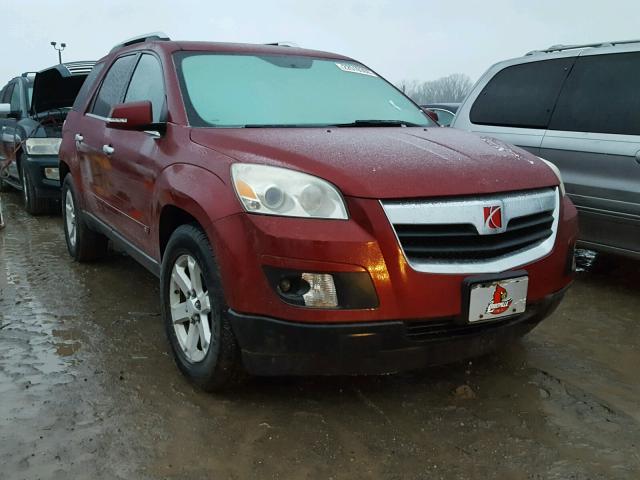 5GZEV23778J303048 - 2008 SATURN OUTLOOK XR RED photo 1