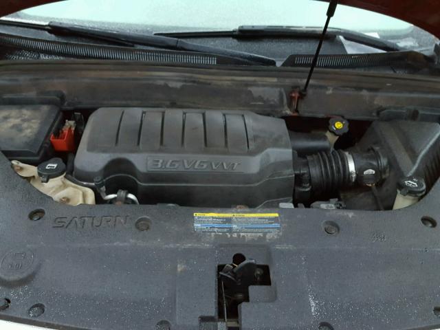 5GZEV23778J303048 - 2008 SATURN OUTLOOK XR წითელი ფოტო 7