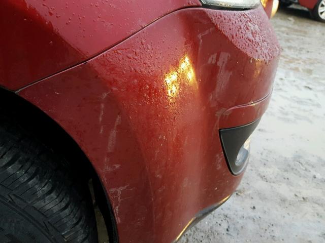 5GZEV23778J303048 - 2008 SATURN OUTLOOK XR წითელი ფოტო 9