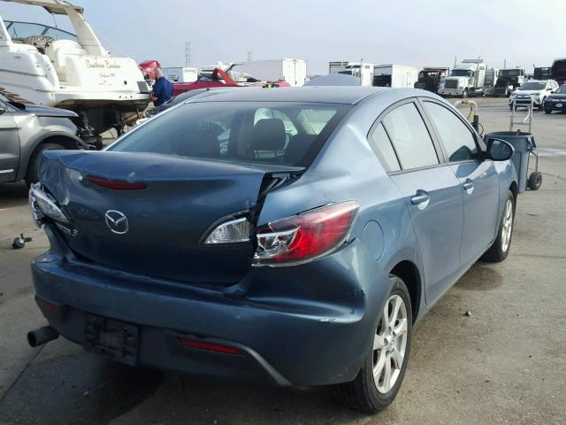 JM1BL1SG2A1144936 - 2010 MAZDA 3 I BLUE photo 4