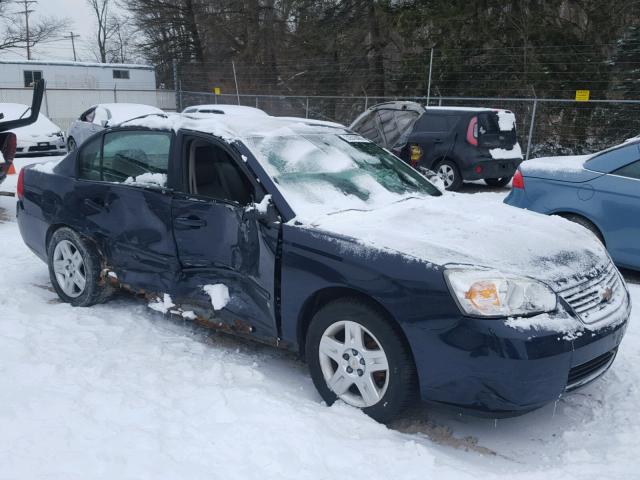 1G1ZS51F76F286381 - 2006 CHEVROLET MALIBU LS BLUE photo 1