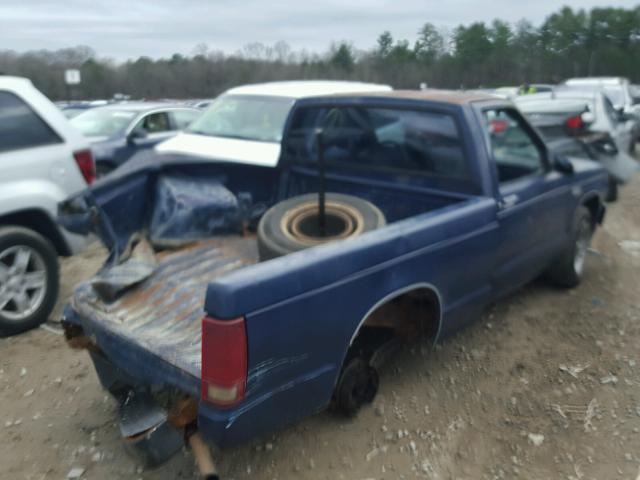 1GTBS14E2G2512288 - 1986 GMC S TRUCK S1 BLUE photo 4