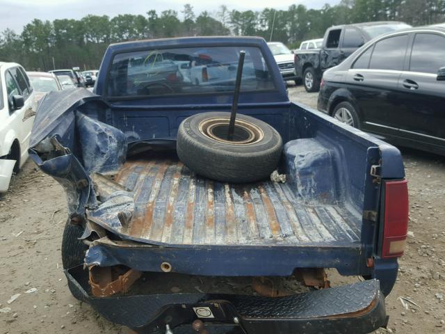 1GTBS14E2G2512288 - 1986 GMC S TRUCK S1 BLUE photo 9