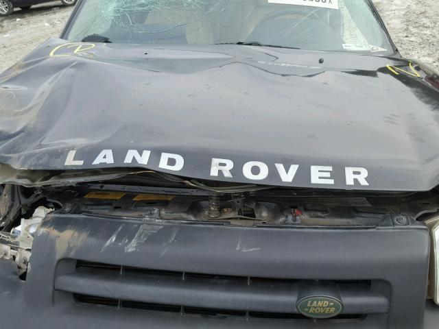 SALNY22282A384852 - 2002 LAND ROVER FREELANDER BLACK photo 7