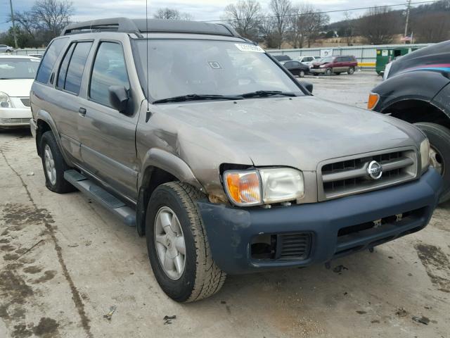 JN8DR09X82W667118 - 2002 NISSAN PATHFINDER GRAY photo 1