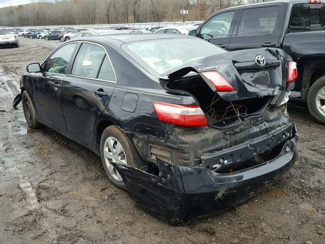 4T1BE46K58U239750 - 2008 TOYOTA CAMRY CE BLACK photo 3