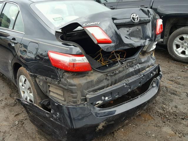 4T1BE46K58U239750 - 2008 TOYOTA CAMRY CE BLACK photo 9