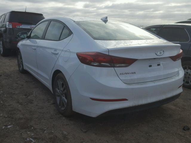 5NPD84LF8HH187438 - 2017 HYUNDAI ELANTRA SE WHITE photo 3