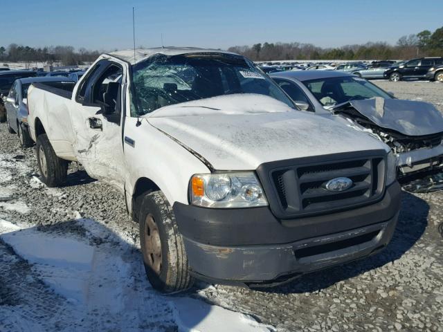 1FTRF12W26NB26675 - 2006 FORD F150 WHITE photo 1