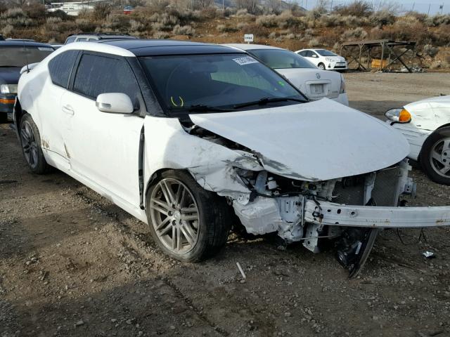 JTKJF5C75C3032446 - 2012 TOYOTA SCION TC WHITE photo 1