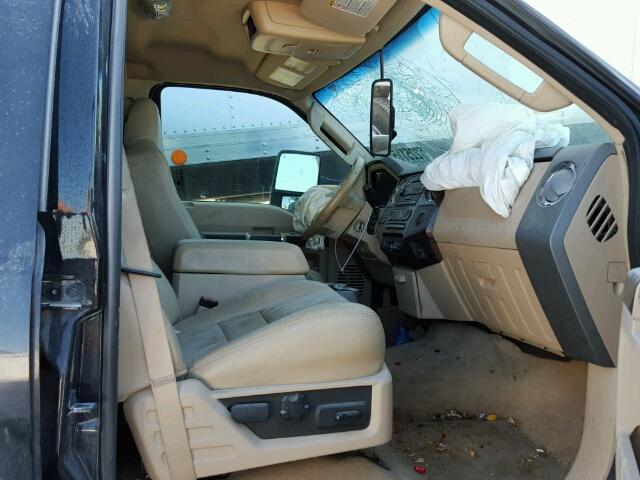 1FTWW33R48EB29300 - 2008 FORD F350 BLACK photo 5